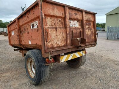 Griffiths Trailers Single Axle Drawbar Dump Trailer - 4