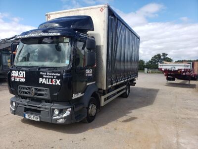 2016 Renault D12 Comfort 4x2 Curtainsider 