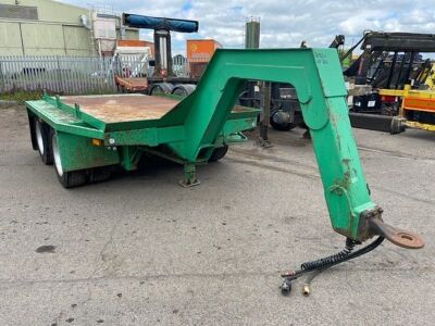 2004 Truckmate Tandem Axle Drawbar Skip/Bin Trailer