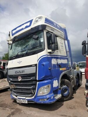 2016 DAF XF 460 6x2 Midlift Tractor Unit