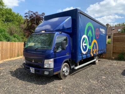 2016 Mitsubishi Canter 4x2 Curtainsider