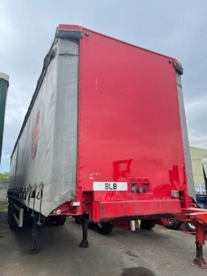 1995 Crane Fruehauf Triaxle Euroliner Trailer