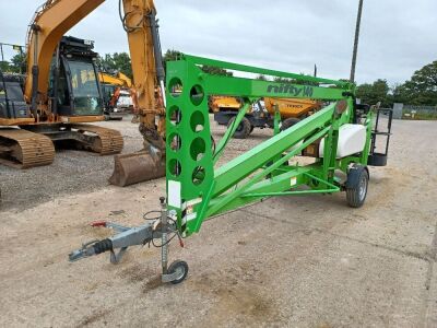 2006 Nifty 140 Single Axle Drawbar Boom Lift