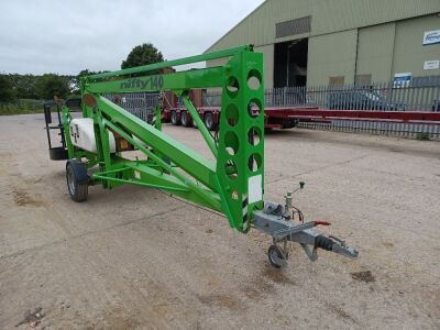 2006 Nifty 140 Single Axle Drawbar Boom Lift - 2