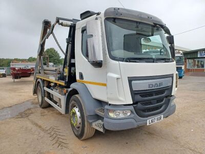 2017 DAF LF 230 4x2 Telescopic Skiploader