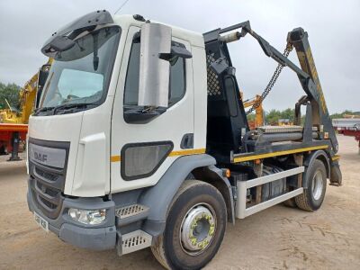 2017 DAF LF 230 4x2 Telescopic Skiploader - 2