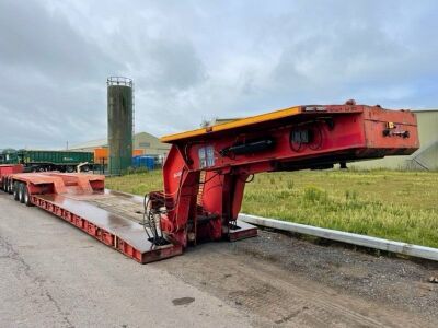 2006 Grafton Triaxle 65Ton Drop Neck Extender Low Loader 