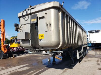 2013 Montracon Triaxle Bulk Alloy Tipping Trailer 