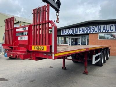 2005 SDC Triaxle Urban Flat Trailer - 2