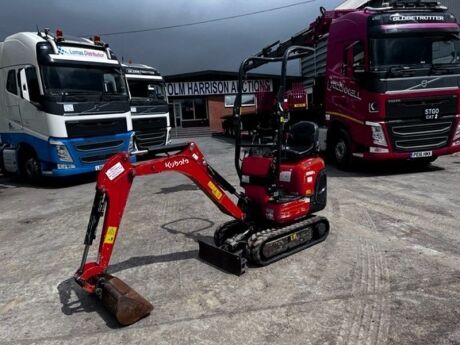 2020 Kubota K008-3 Mini Digger