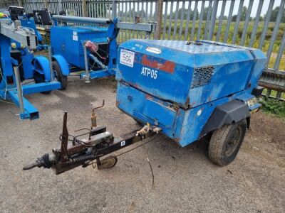 1997 Ingersoll-Rand P130WDG 2 Tool Compressor