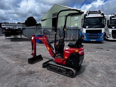 2018 Kubota K008-3 Mini Digger - 2