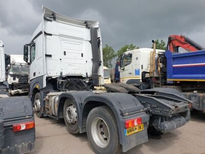 2014 Mercedes Actros 2543 6x2 Midlift Tractor Unit - 9