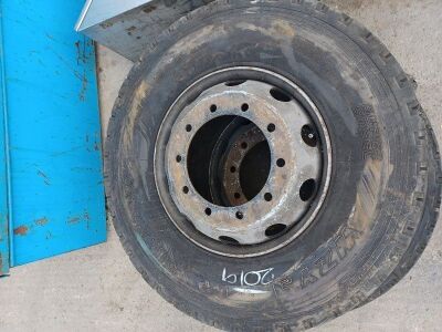 2 x 11r22.5 Wheels & Tyres - 2