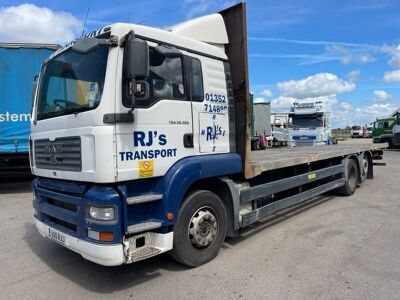 2007 MAN TGA 26-320 6x2 Rear Lift Rigid Flat