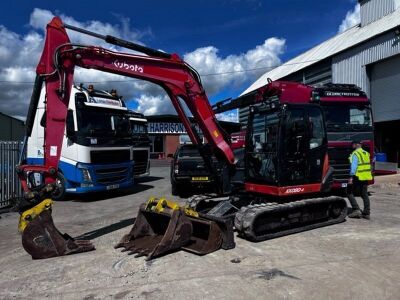 2014 Kubota KX080-4 Excavator