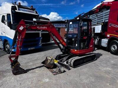 2016 Kubota KX61-3 Mini Digger