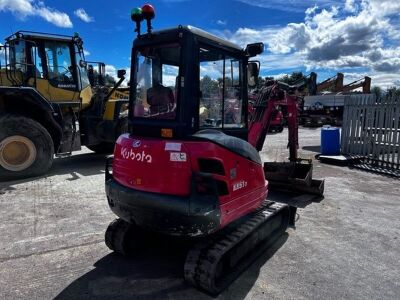 2016 Kubota KX61-3 Mini Digger - 3