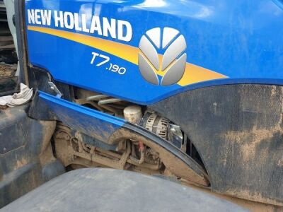 2019 New Holland T7. 190 4WD Tractor - 8