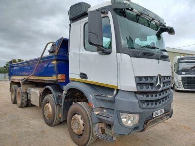 2014 Mercedes Arocs 8x4 Steel Body Tipper