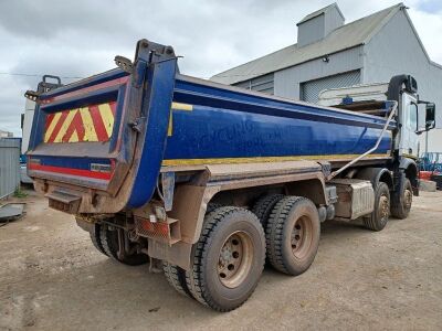 2014 Mercedes Arocs 8x4 Steel Body Tipper - 3