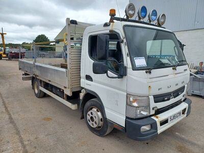 2015 Renault Fusion Canter 9C18 Duonic Dropside Flat