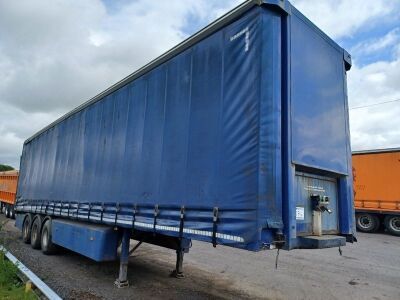 2005 SDC Triaxle Curtainside Trailer - 2