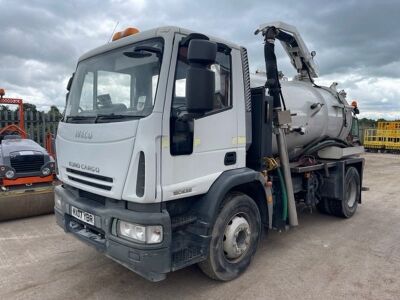 2007 Iveco Eurocargo 150E2 4x2 Rigid Gulley Sucker / Vac Tank