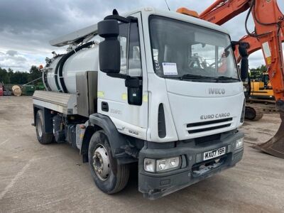 2007 Iveco Eurocargo 150E2 4x2 Rigid Gulley Sucker / Vac Tank - 2