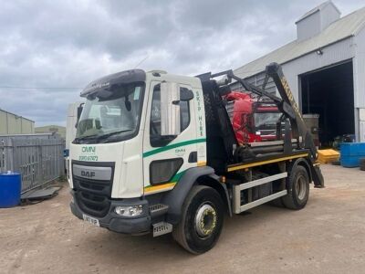 2017 DAF LF 230 4x2 Telescopic Skiploader