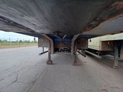 1999 Crane Fruehauf Triaxle Stepframe Box Trailer - 4