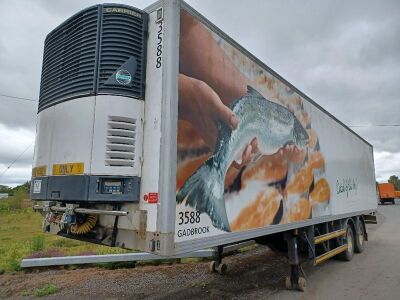 1998 Gray & Adams Tandem Axle Fridge Trailer