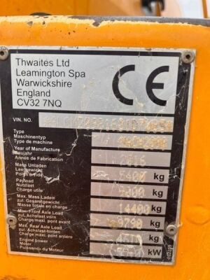 2016 Thwaites 9 Ton Swivel Dumper - 7