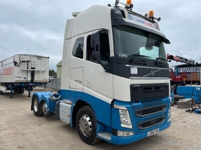 2016 Volvo FH540 Globetrotter 6x2 Mini Midlift Tractor Unit