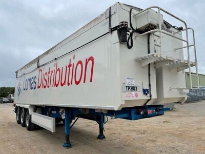 2018 Fruehauf Triaxle Alloy Body Tipping Trailer