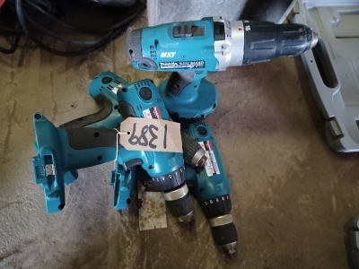 Qty of Makita Drills