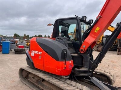 2018 Kubota KX080-4 Excavator - 4