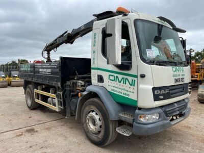 2008 DAF LF 55 220 4x2 Dropside Grab Loader