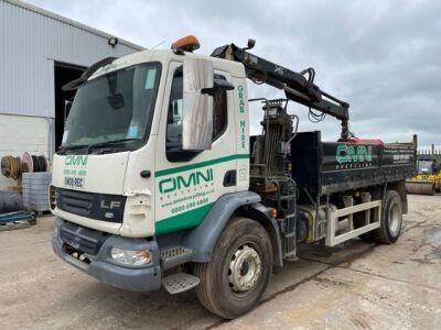 2008 DAF LF 55 220 4x2 Dropside Grab Loader - 2