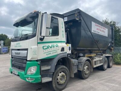 2019 DAF CF 450 8x4 Big Hook Loader