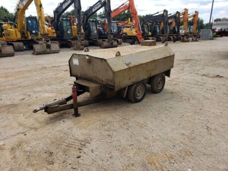 2000 Litre On Twin Axle Drawbar Fuel Bowser