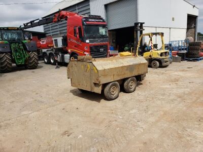 2000 Litre On Twin Axle Drawbar Fuel Bowser - 3