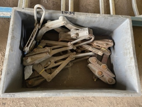 Box of Concrete Lifting Clamps