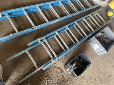 Fibre Glass Double Extending Ladders