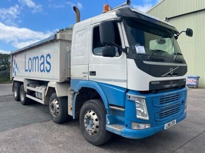 2016 Volvo FM460 8x4 Alloy Body Tipper