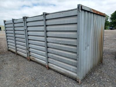 18 x 6 Galvanised Storage Lock Up