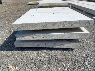 3x Concrete Panels - 2