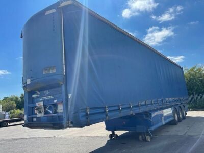 2002 Don Bur Triaxle Curtainside Trailer