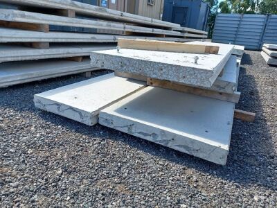 5x Concrete Panels