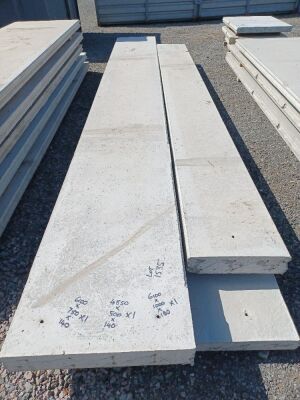 3x Concrete Panels - 2